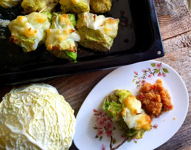 Recept za ohrovtov zvitek. FOTO: Tanja Drinovec