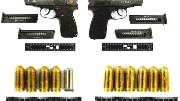 Fotografija: Preko darknet platform se pogosto preprodaja ilegalno orožje in strelivo. Slika je simbolična. FOTO: Slovenska policija