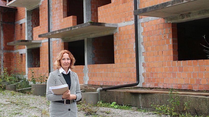 Fotografija: Osilniška županja Alenka Kovač je poudarila, da bi morala država dokončati tako veliko naložbo.