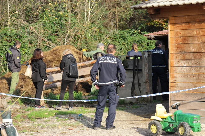 Policisti so dan po dogodku iskali nož, s katerim je bil ubit Danijel Brajdič. FOTO: Tanja Jakše Gazvoda
