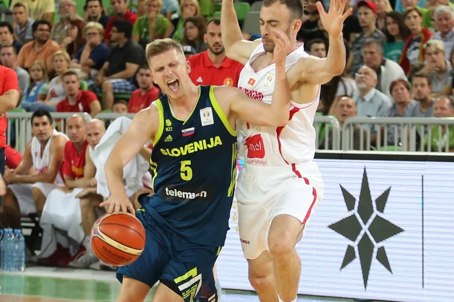 Luka Rupnik v prodoru. FOTO: Tomi Lombar/Delo