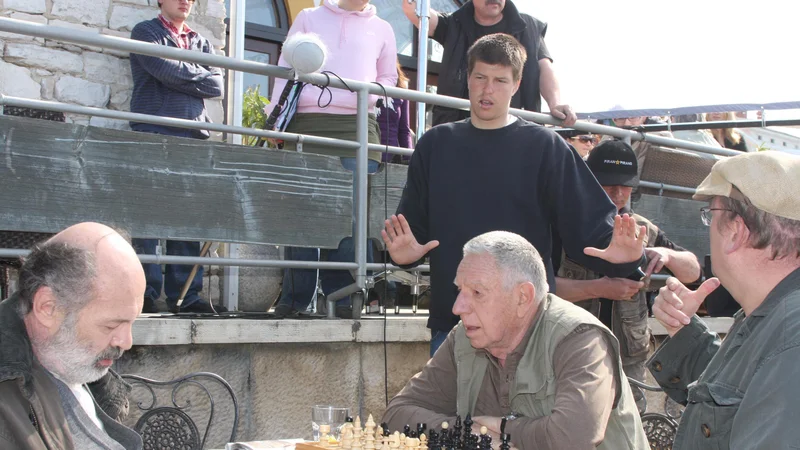 Fotografija: Snemanje filma Piran Pirano. FOTO: Boris Šuligoj/Delo