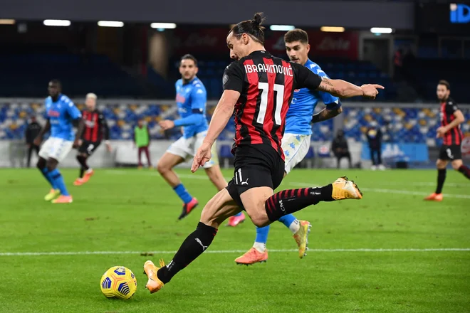 Zlatan Ibrahimović kaže vrhunske predstave v dresu Milana. FOTO: Andreas Solaro/AFP