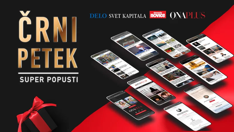 Fotografija: Črni petek, super popusti FOTO: Delo