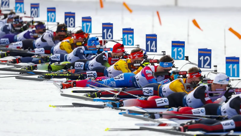 Fotografija: Za najboljše biatlonce sveta se bo na Finskem začela nova tekmovalna sezona. FOTO: Matej Družnik/Delo