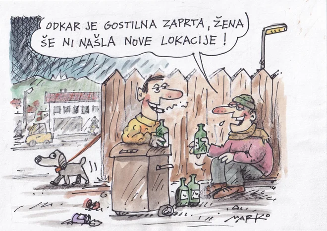 KARIKATURA: Marko Kočevar