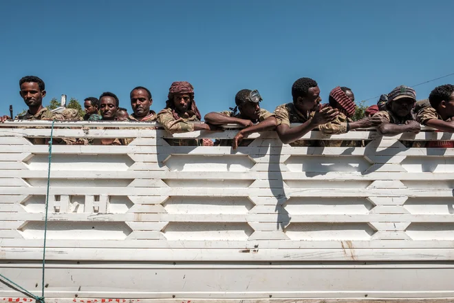 Spopadi med vojsko in Tigrajsko ljudsko osvobodilno fronto (TPLF) potekajo že več kot tri tedne. FOTO: Eduardo Soteras/AFP