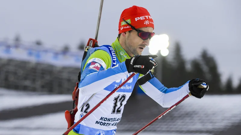 Fotografija: Jakov Fak je na začetku sezone v dobri formi. FOTO: Markku Ulander/AFP
