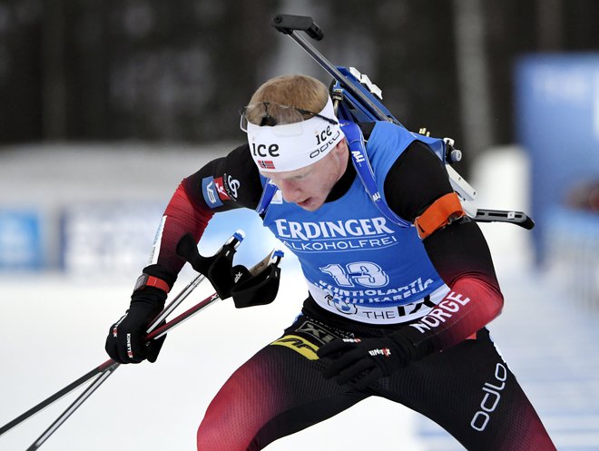 Očitno bo tudi v tej sezoni udarni favorit Johannes Thingnes Bø. FOTO: Markku Ulander/AFP