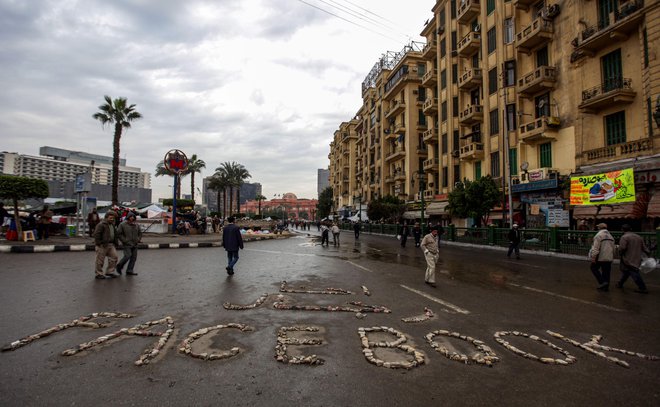 Kairski trg Tahrir. FOTO: Patrick Baz/AFP