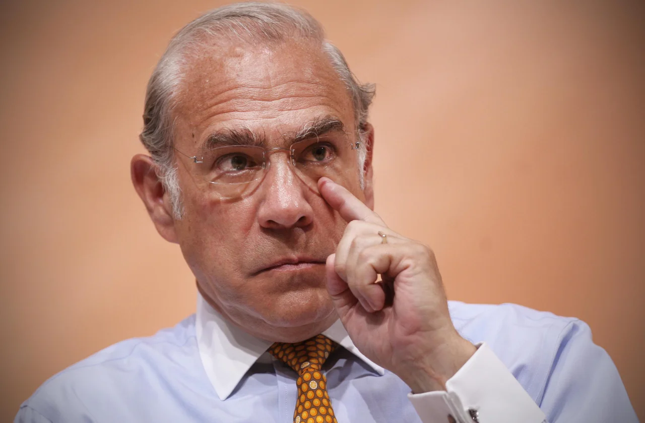 Fotografija: OECD, ki ga vodi Angel Gurria, nam za letos napoveduje 7,5-odstotni gospodarski padec. FOTO: Jure Eržen/Delo
