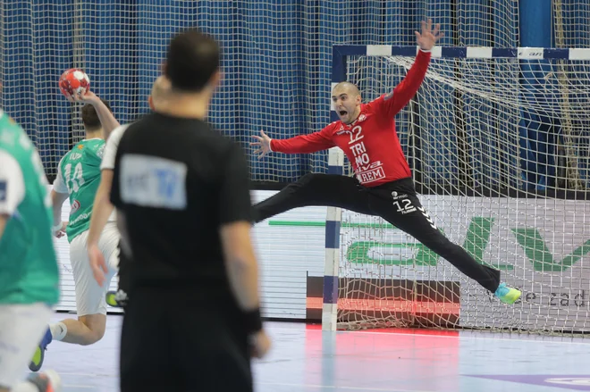 Aleksandar Tomić je zbral 15 obramb. FOTO: Voranc Vogel