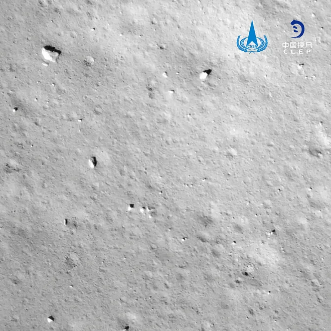 FOTO: China National Space Administration (CNSA)/CNS/AFP