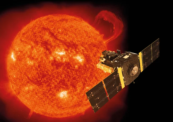 S satelitom upravlja Evropska vesoljska agencija. FOTO: Nasa