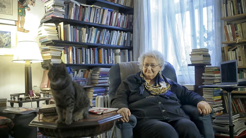 Fotografija: Svetlana Slapšak: »Nekatere oblike obnašanja so trmoglave in trajajo in trajajo. Politični interes se ne spreminja, spreminjajo se samo okviri možnega.« FOTO: Blaž Samec