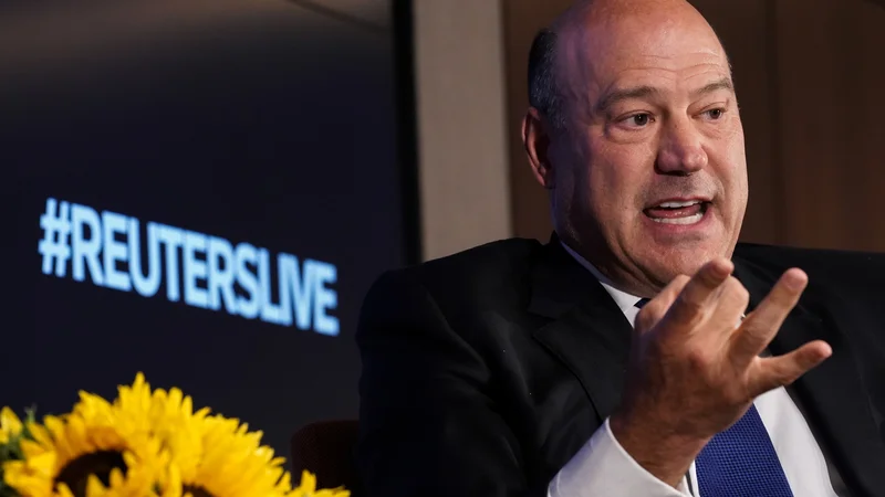 Fotografija: Gary Cohn ne zaupa bitcoinu. Pravi, da tej kriptovaluti manjka nekaj osnovne integritete. Foto: Jeenah Moon/Reuters
