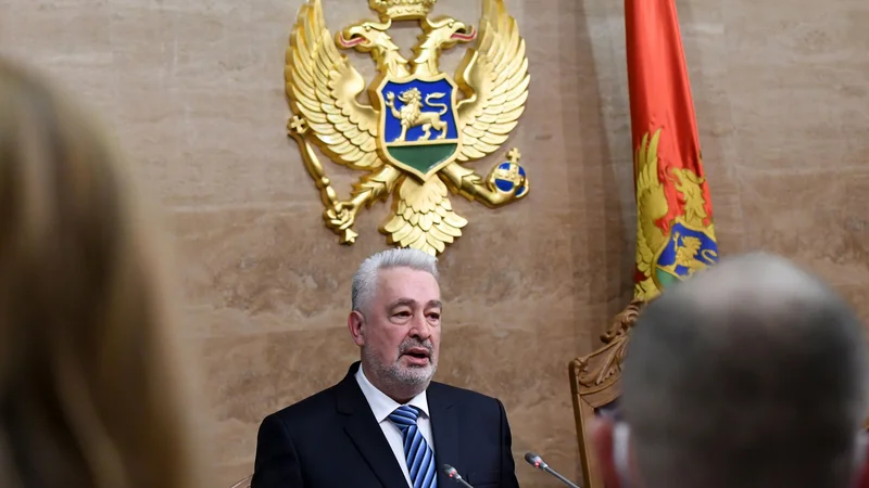Fotografija: Zunanjepolitična usmeritev Črne gore se pod vlado Zdravka Krivokapića ne bo spremenila. Foto: Savo Prelevic/Afp