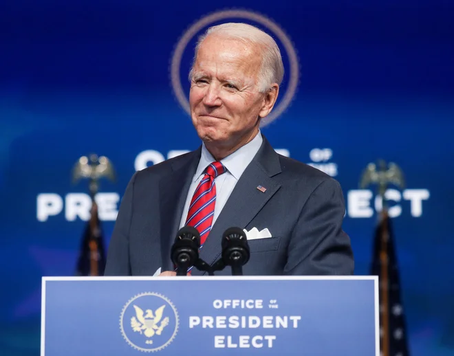 Demokrat Joe Biden med govorom o stanju ameriškega gospodarstva.&nbsp;Foto Leah Millis/Reuters