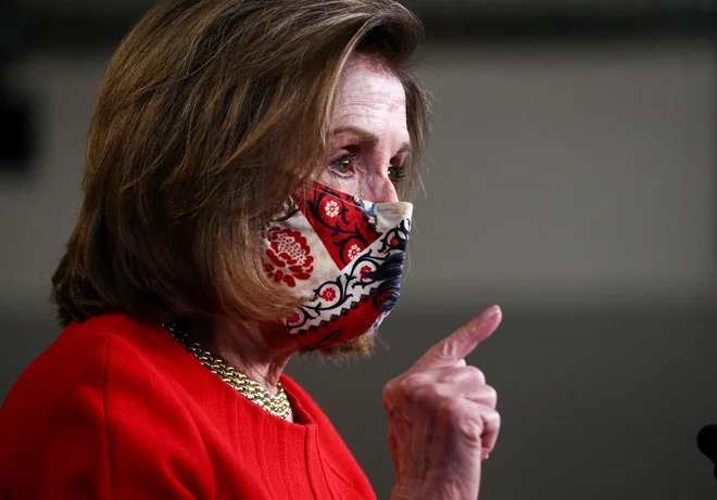 Bo demorkatska predsednica predstavniškega doma Nancy Pelosi poskusila povečati večino svoje stranke? Foto Tom Brenner/Reuters