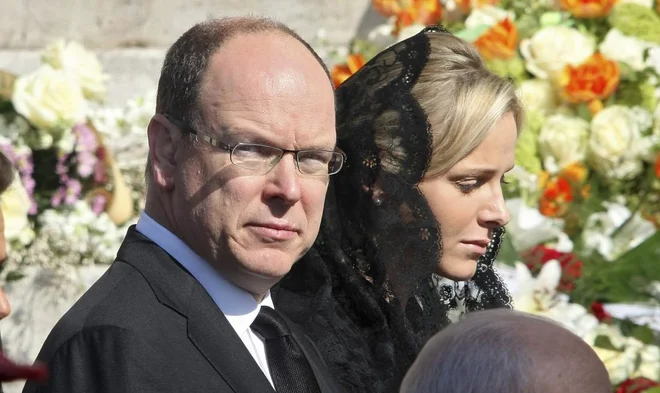 Knez Albert s soprogo Charlene. FOTO: Reuters