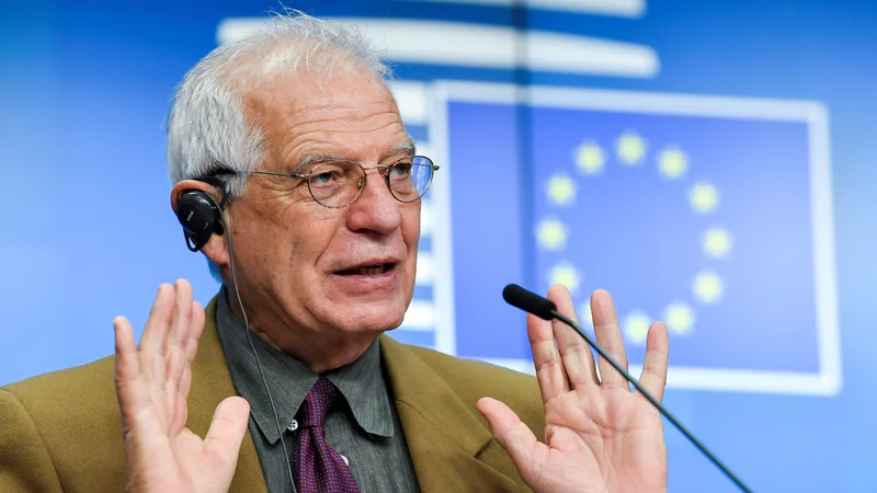 Fotografija: Z vidika teritorialne obrambe Evrope alternative Natu ni, je prepričan zunanjepolitični predstavnik EU Josep Borrell. FOTO: John Thys/Reuters