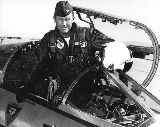 Chuck Yeager&nbsp;je v povojnem obdobju deloval kot letalski poveljnik poskusne enote, upokojil se je leta 1975. FOTO: US Air Force/AFP