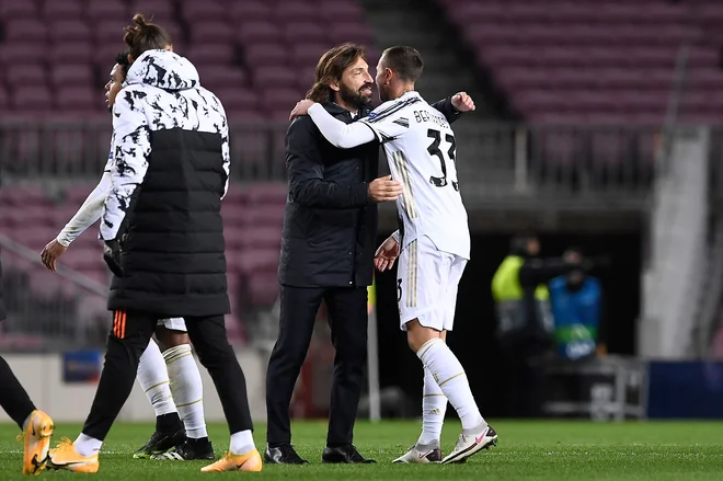 Andrea Pirlo je izbral pravo taktiko za zahtevno gostovanje. FOTO: Josep Lago/AFP