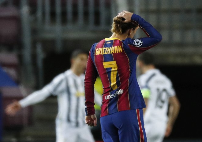 Antoine Griezmann je priznal, da bi Katalonci morali pokazati več. FOTO: Albert Gea/Reuters