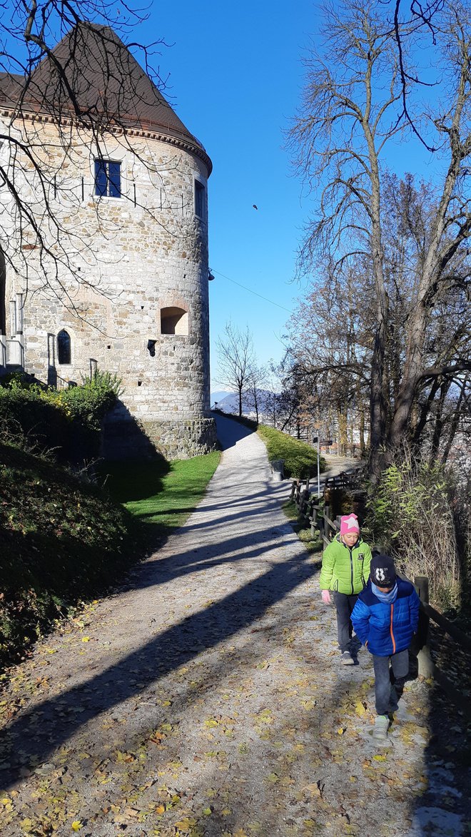 Med griči, s katerimi je bilo mogoče nabirati višinske metre za Triglaving, je bil kajpada tudi Ljubljanski grad. FOTO: Miha Juvan