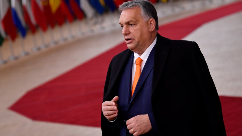 Fotografija: Madžarski premier Viktor Orbán. FOTO: John Thys/Reuters