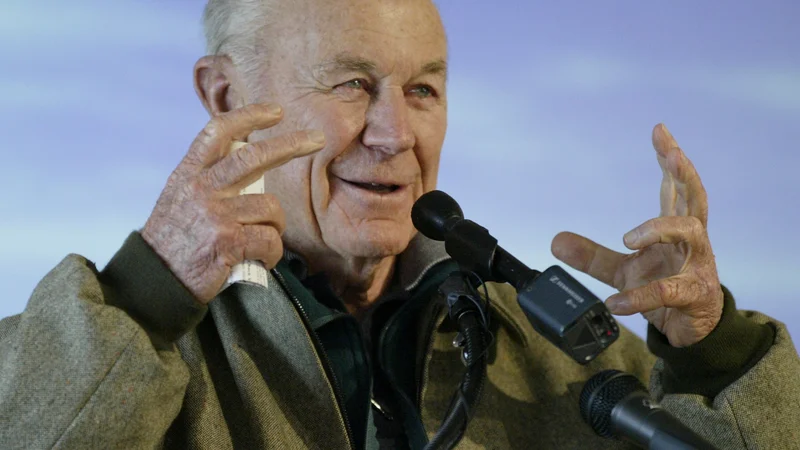 Fotografija: Chuck Yeager je bil sposoben ostati miren in zbran tudi v najbolj stresnih okoliščinah in pod največjim pritiskom. FOTO: Reuters