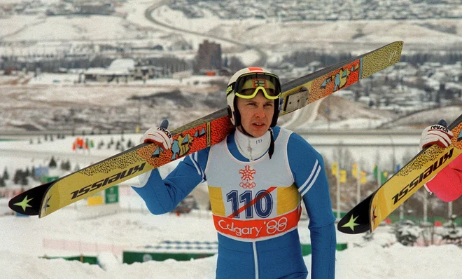 Matti Nykanen. FOTO: Bob Pearson/AFP)