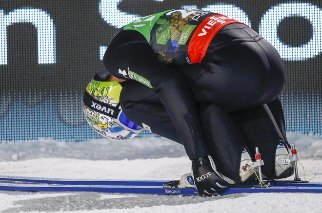 Strokovno vodstvo slovenske reprezentance se je odločilo, da Timi Zajc ne bo potoval v Engelberg. FOTO: Matej Družnik