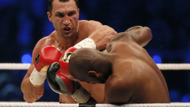 Fotografija: Vladimir Kličko je v svoji profesionalni karieri dobil 64 izmed 69 dvobojev. FOTO: Ruben Sprich/Reuters