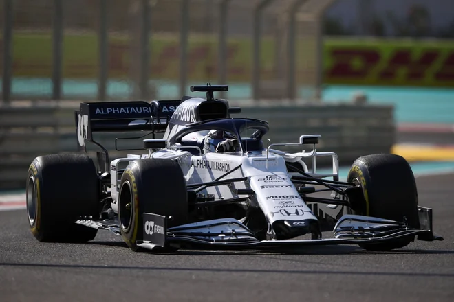 V sezoni 2021 bosta za&nbsp;AlphaTauri dirkala&nbsp;Pierre Gasly in&nbsp;Yuki Tsunoda. FOTO: Bryn Lennon/AFP