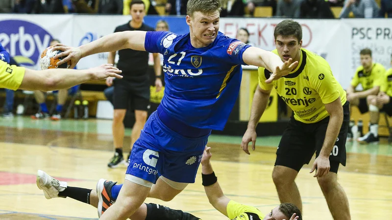 Fotografija: Kristjan Horžen je bil najboljši pri Celjanih. FOTO: Jože Suhadolnik