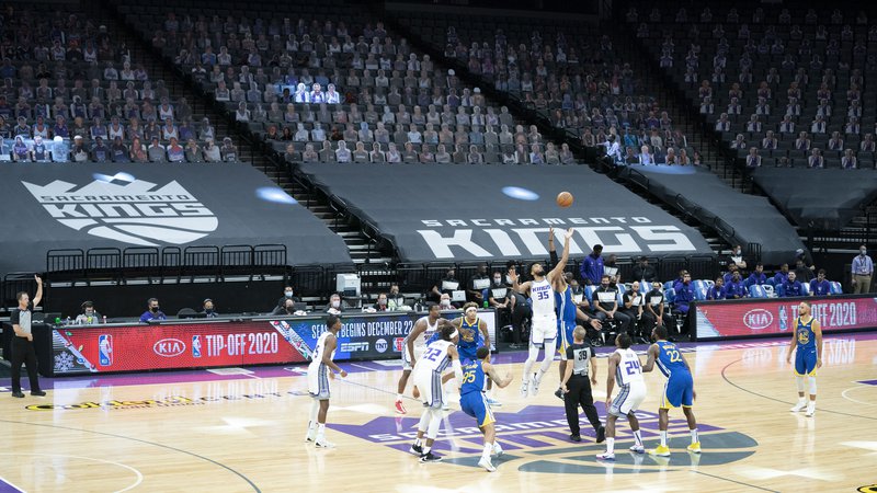 Fotografija: Sezona lige NBA se bo zaključila tik pred začetkom olimpijskih iger v Tokiu. FOTO: Kyle Terada/Usa Today Sports