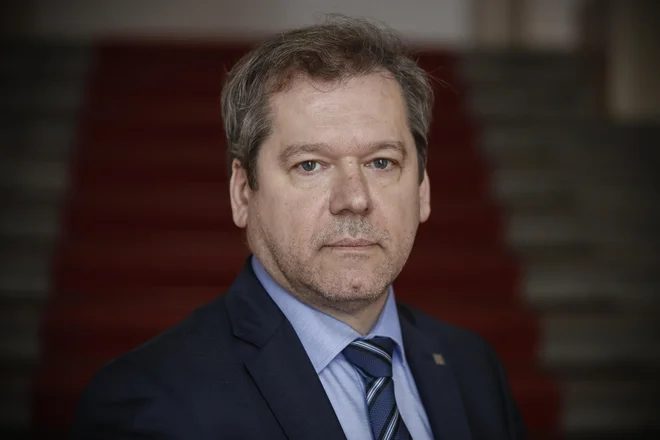 Dr. Igor Papič, rektor univerze v Ljubljani. FOTO: Uroš Hočevar/Delo