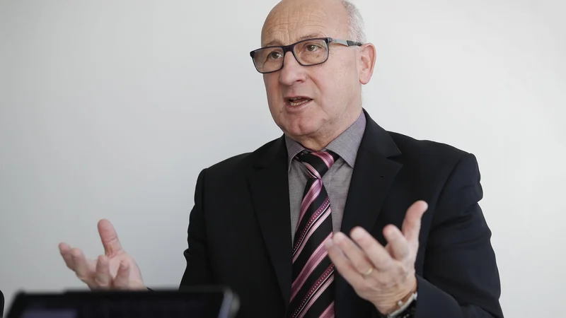 Fotografija: Predsednik OKS Bogdan Gabrovec se sprašuje, koliko časa bomo še čutili posledice pandemije koronavirusa. FOTO: Leon Vidic