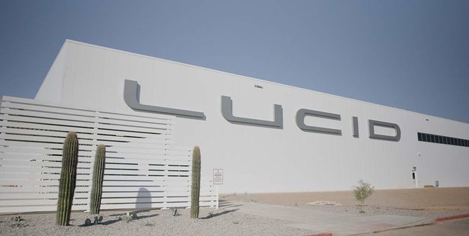 Tovarniški objekt v Arizoni, končna zmogljivost naj bi bila 300.000 avtomobilov na leto. Foto Lucid