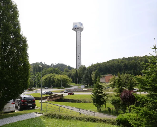 Stolp naj bi ponudil nove in drugačne razglede na neohistorični park in druge dele Rogaške Slatine. Računalniški prikaz: Korpnik produkcija