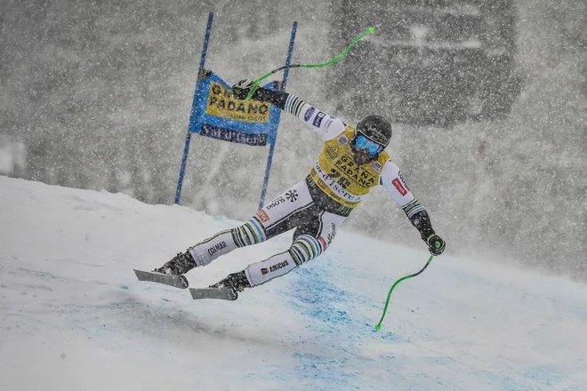 Boštjan Kline je bil najboljši Slovenec. FOTO: Jeff Pachoud/AFP