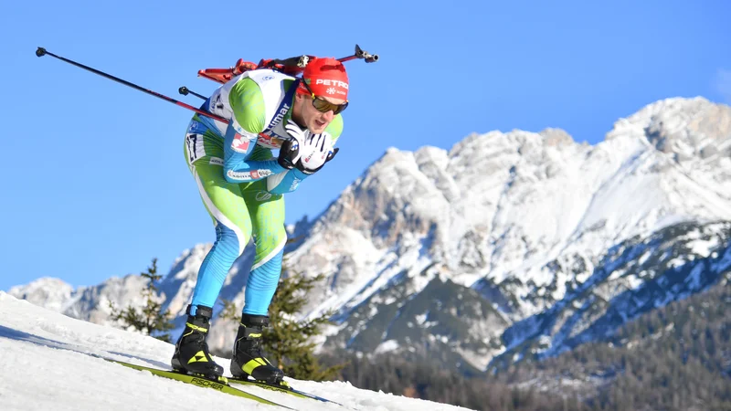 Fotografija: Jakov Fak je osvojil deseto mesto. FOTO: Barbara Gindl/AFP