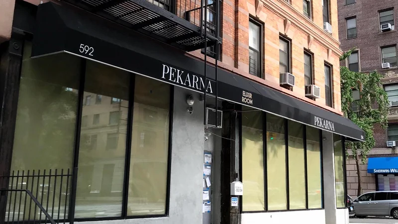 Fotografija: Pekarna, največja restavracija na Upper West Sidu in ena največjih v New Yorku, kakor jo je predstavil lastnik Dean O'Neill. FOTO: Arhiv Pekarne