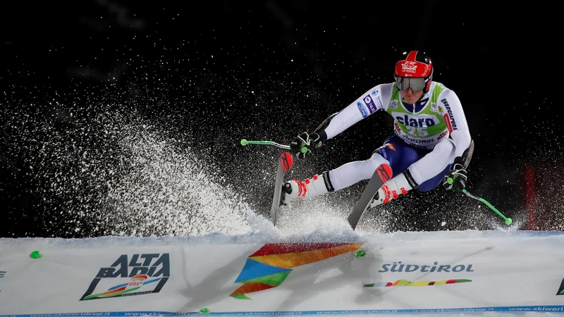 Fotografija: Štefan Hadalin je osvojil končno 20. mesto. FOTO: Alessandro Garofalo/Reuters