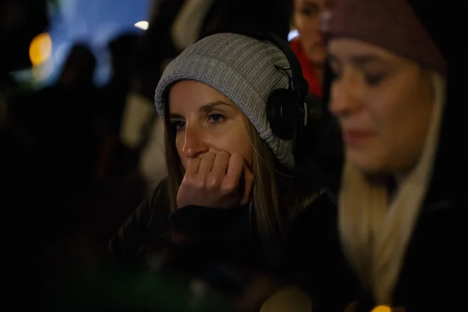 »Menim, da naša prizadevanja niso brezplodna. Tudi film je tek na dolge proge, tako kot filmska politika,« je povedala režiserka Urša Menart. Foto Željko Stevanić