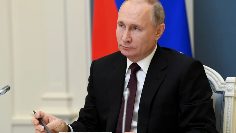 Fotografija: Ruski predsednik bo do smrti imun na sodne pregone. FOTO: Sputnik Via Reuters