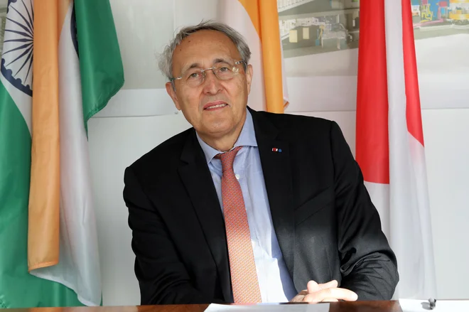 Bernard Bigot: Veseli me, da se svetovno prebivalstvo vse bolj zaveda, da potrebujemo energetsko alternativo. FOTO: Matjaž Krivic