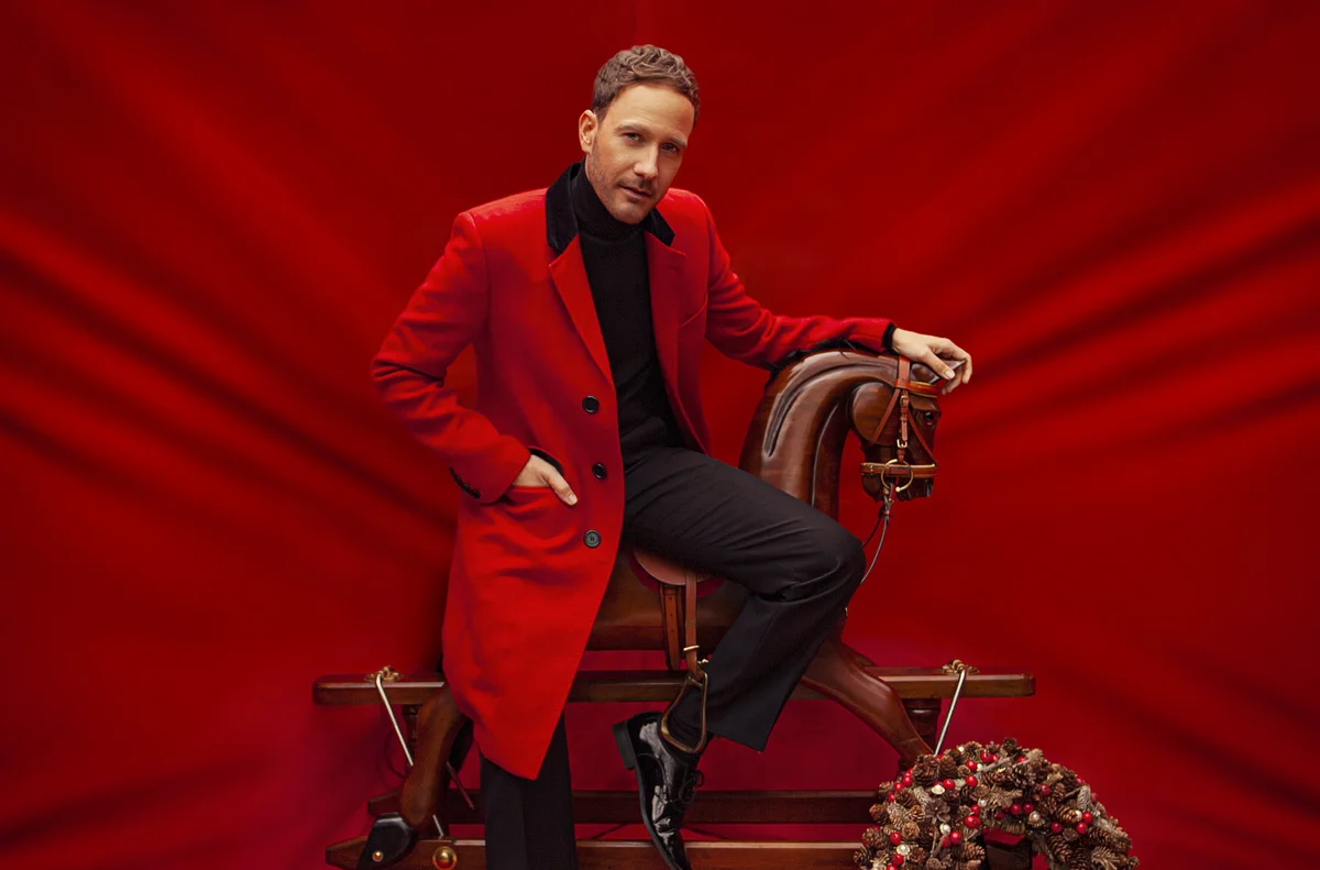 Fotografija: Klemen Slakonja je napisal avtorsko pesem Under My Xmas Tree. FOTO: osebni arhiv