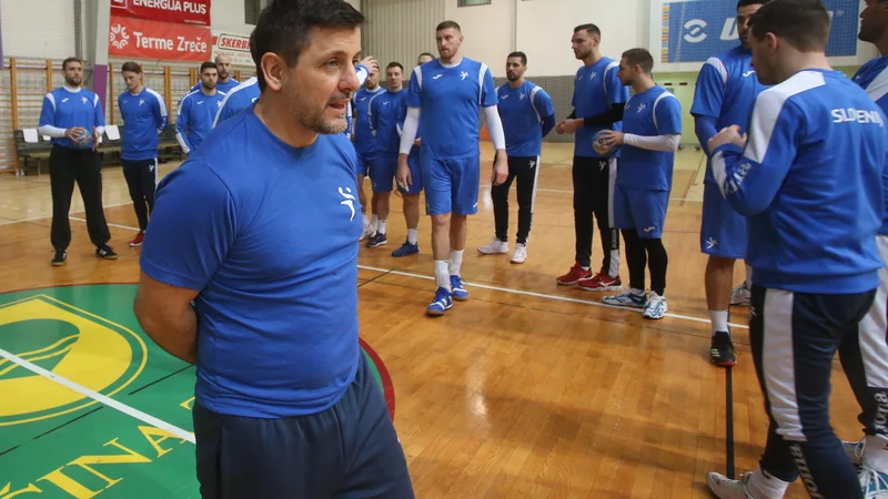 Fotografija: Selektor Ljubomir Vranješ bo svoje fante na zboru videl prvega dne novega leta. FOTO: Tadej Regent